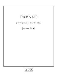 JACQUES MAS: PAVANE (TRUMPET & PIANO) TROMPETTE