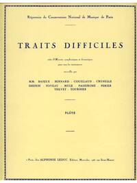TRAITS DIFFICILES (FLUTE)