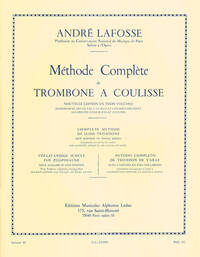METHODE COMPLETE DE TROMBONE A COULISSE VOLUME 3/3