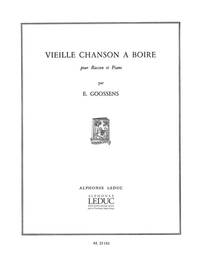 EUGENE GOOSSENS: VIEILLE CHANSON A BOIRE (BASSOON & PIANO)