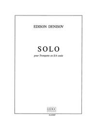 EDISON DENISOV : SOLO - TROMPETTE