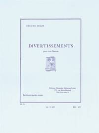 EUGENE BOZZA: DIVERTISSEMENTS (BASSOONS 3)