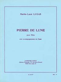 MARIE LUCE LUCAS : PIERRE DE LUNE - FLUTE TRAVERSIERE ET PIANO