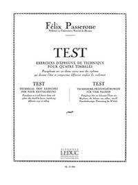 FELIX PASSERONE: TEST (PERCUSSION SOLO)