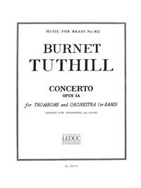 BURNET TUTHILL: CONCERTO (TROMBONE & PIANO)