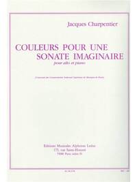 CHARPENTIER COULEURS POUR UNE SONATE IMAGINAIRE VIOLA & PIANO BOOK