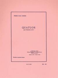 PIERRE-MAX DUBOIS: QUARTUOR (FOUR BB CLARINETS)