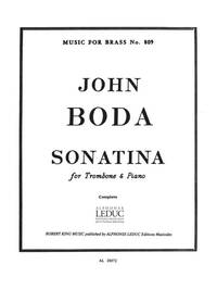 JOHN BODA: SONATINA (TROMBONE & PIANO)