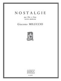 GIACOMO MILUCCIO: NOSTALGIE (FLUTE & PIANO)