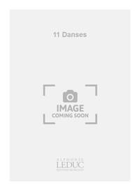 WIDIEZ 11 DANSES RECORDER ENSEMBLE & PERCUSSION BOOK