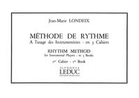 JEAN-MARIE LONDEIX: METHODE DE RYTHME VOL.1 (SAXOPHONE SOLO)