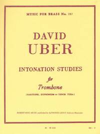 DAVID UBER: INTONATION STUDIES (TROMBONE SOLO)
