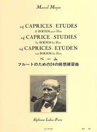 24 CAPRICES ETUDES DE BOEHM POUR FLUTE