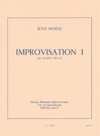 RYO NODA : IMPROVISATION 1 - SAXOPHONE