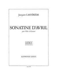 JACQUES CASTEREDE: SONATINE D'AVRIL, FOR FLUTE AND GUITAR