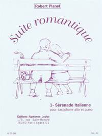ROBERT PLANEL: ROMANTIC PIECE - 1. ITALIAN SERENADE (ALTO SAXOPHONE AND PIANO)