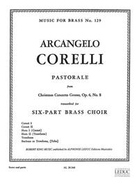 ARCANGELO CORELLI: PASTORALE DE NOEL (SEXTET-BRASS)