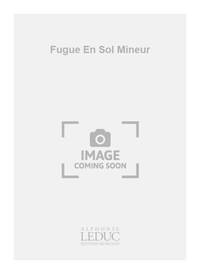 PIERNE FUGUE EN G MINOR ORGAN BOOK