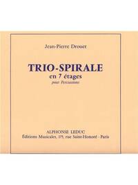 JEAN-PIERRE DROUET: TRIO-SPIRALE, EN 7 ETAGES (PARTS D - E2) (PERCUSSION ENSEMBLE)