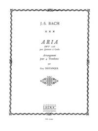 JOHANN SEBASTIAN BACH: ARIA (TROMBONES 4)