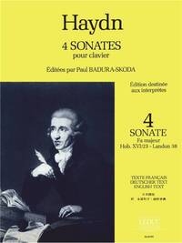 FRANZ JOSEPH HAYDN: SONATA HOB.16:23 IN F MAJOR - LANDON 38 (PIANO SOLO) PIANO