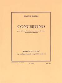 EUGENE BOZZA: CONCERTINO (TUBO/SAXHORN AND PIANO)