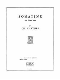 CHARLES CHAYNES: SONATINE (FLUTE & PIANO)