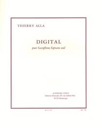 THIERRY ALLA: DIGITAL (SOP) (SAXOPHONE SOLO)
