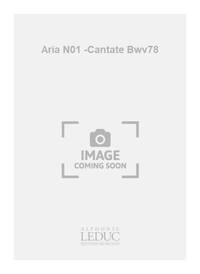BACH JS ARIA NO 1 CANTATE BWV78 2 TRUMPET & STRING ORCH SCORE/PARTS TROMPETTE
