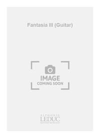 LUYS DE NARVAEZ: FANTASIA III (GUITAR)