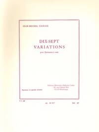 JEAN-MICHEL DAMASE: 17 VARIATIONS FOR WIND QUINTET