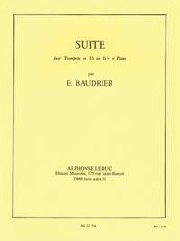 YVES BAUDRIER: SUITE (TRUMPET & PIANO) TROMPETTE