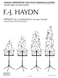 FRANZ JOSEPH HAYDN: MENUET (ENSEMBLE-MIXED 8 OR MORE)