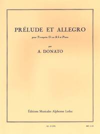 ANTHONY DONATO: PRELUDE ET ALLEGRO (TRUMPET)