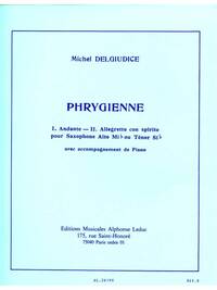 MICHEL DELGUIDICE: PHRYGIENNE (SAXOPHONE-TENOR & PIANO)