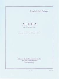 JEAN-MICHEL DEFAYE: ALPHA (HORN/PIANO)