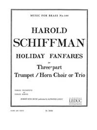 HAROLD SCHIFFMAN: HOLIDAY FANFARES (TRUMPETS 3)