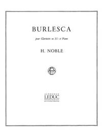HAROLD NOBLE: BURLESCA (CLARINET & PIANO)
