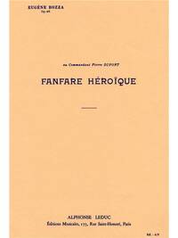 EUGENE BOZZA: FANFARE HEROIQUE OP.46 (ENSEMBLE-BRASS 8 OR MORE)
