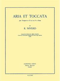 LUCIEN NIVERD: ARIA ET TOCCATA (TRUMPET & PIANO) TROMPETTE