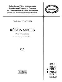 CHRISTIAN DACHEZ: RESONANCES (TROMBONE & PIANO)