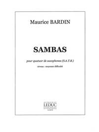 MAURICE BARDIN: SAMBAS (SAXOPHONES 4)