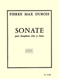 PIERRE MAX DUBOIS: SONATE (SAXOPHONE-ALTO & PIANO)