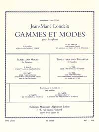 JEAN-MARIE LONDEIX: GAMMES ET MODES FOR SAXOPHONE (VOLUME 2)
