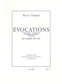 HENRI TOMASI: EVOCATIONS (SOLO SAXOPHONE)