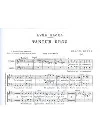 MARCEL DUPRE: 4 MOTETS OP.9, NO.3: TANTUM ERGO (TB CHORUS PART) (CHORAL-MIXED ACCOMPANIED)