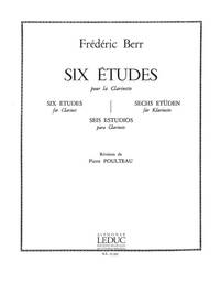 FRIEDRICH BERR: 6 ETUDES (CLARINET SOLO)