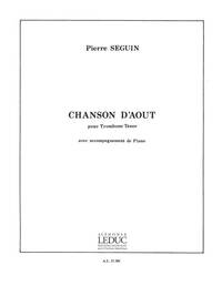 PIERRE SEGUIN: CHANSON D'AOUT (TROMBONE & PIANO)