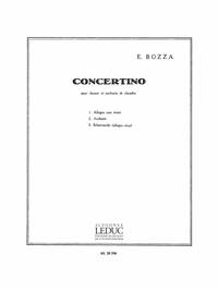 EUGENE BOZZA: CONCERTINO FOR BASSOON AND CHAMBER ORCHESTRA, OP.49 (BASSOON/PIANO)