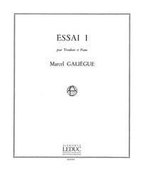 GALIEGUE ESSAI 1 TROMBONE & PIANO BOOK
